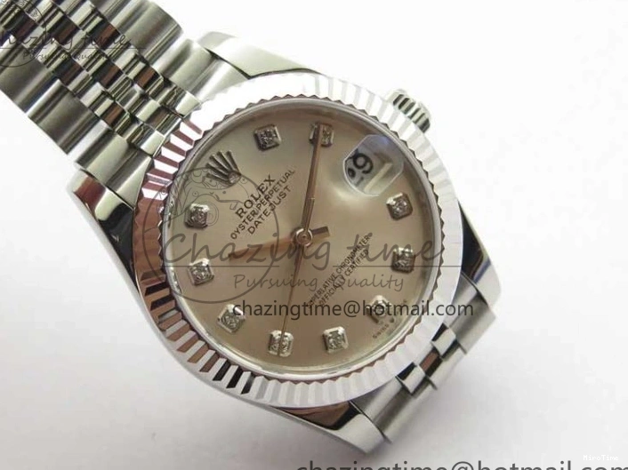 MiroTime 0209 Datejust 31mm 278271 SS BP Maker Best Edition Silver Crystal Dial on Jubilee Bracelet OnTrend 2741